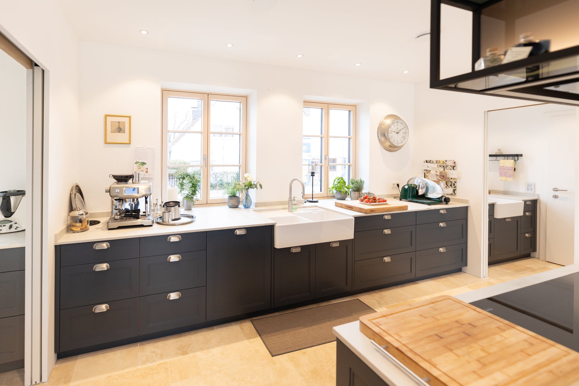 Elegante Landhausküche