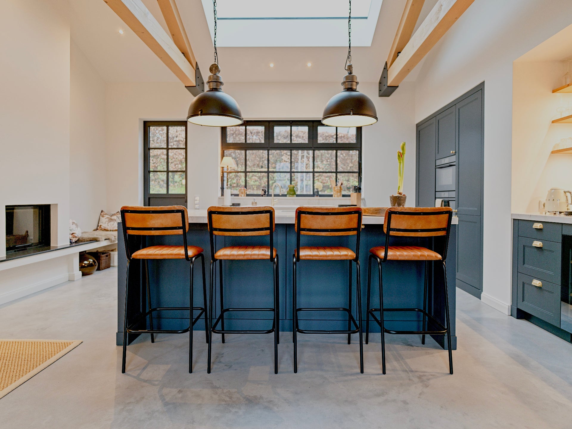 Industrial Chic Landhausküche