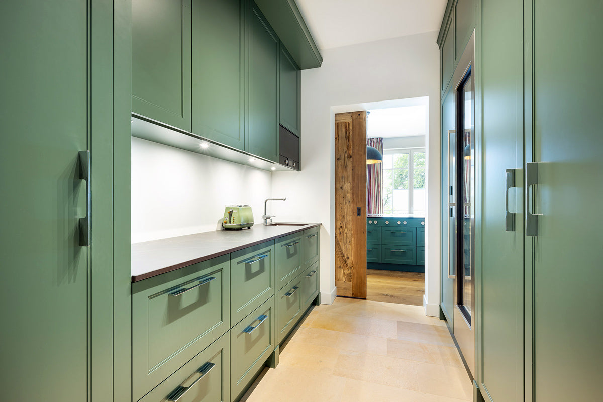 Feine englische Landhausküche