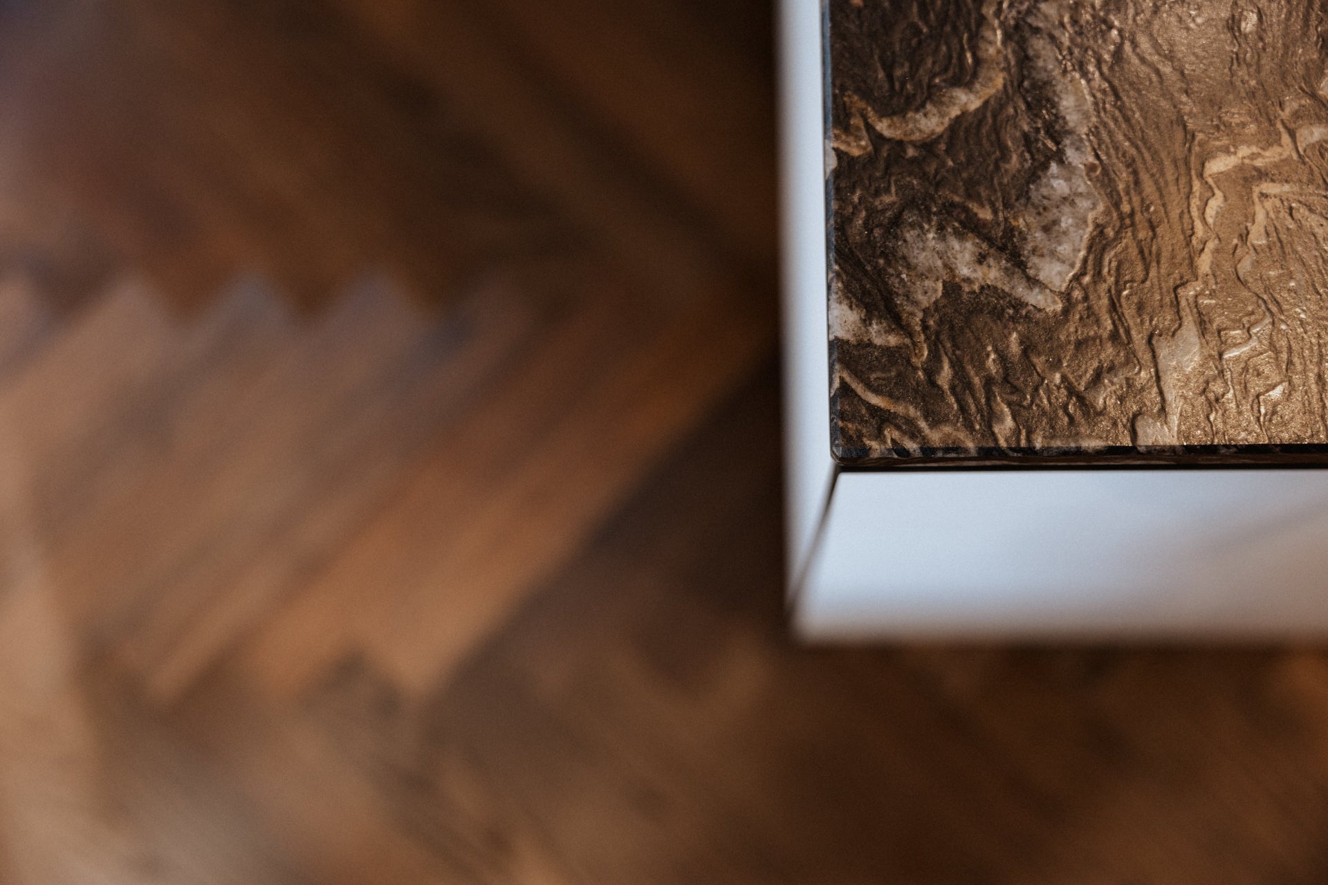 Luxuriöse Kontrastküche