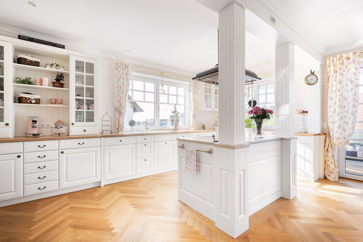 Romantische Landhausküche