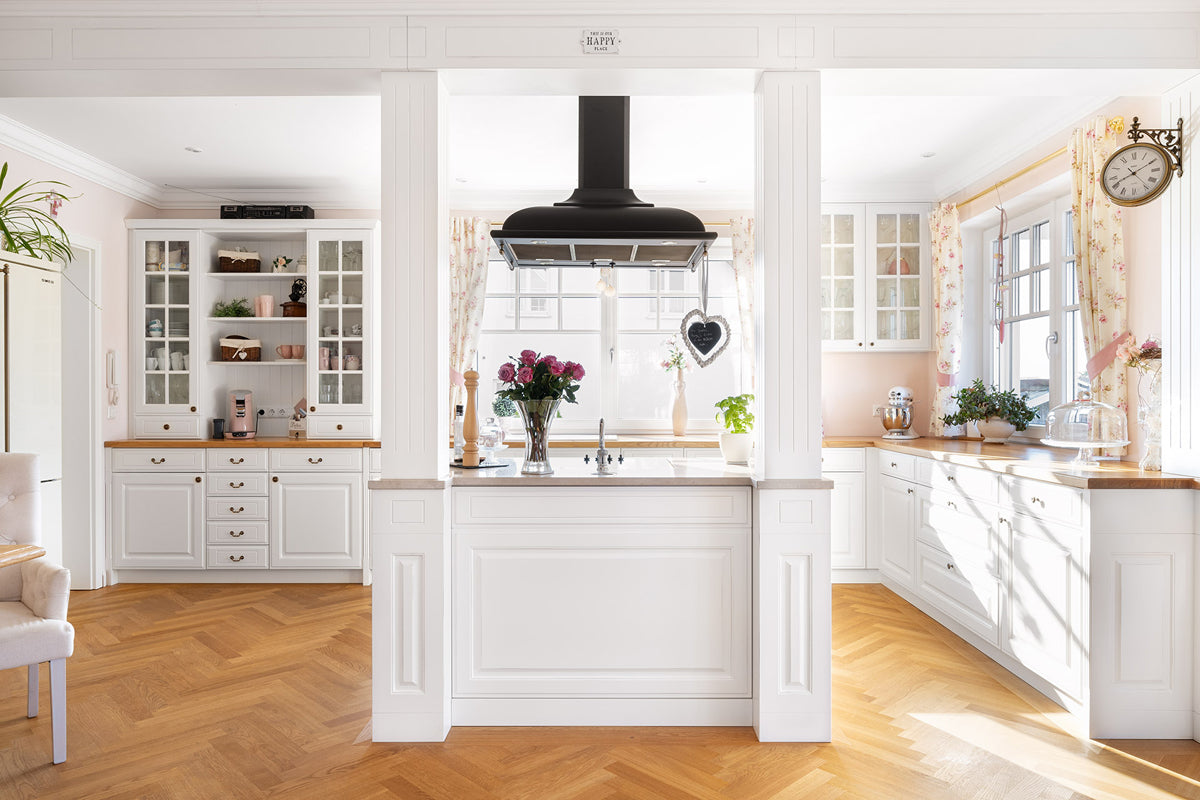 Romantische Landhausküche