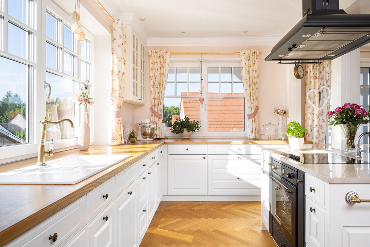 Romantische Landhausküche