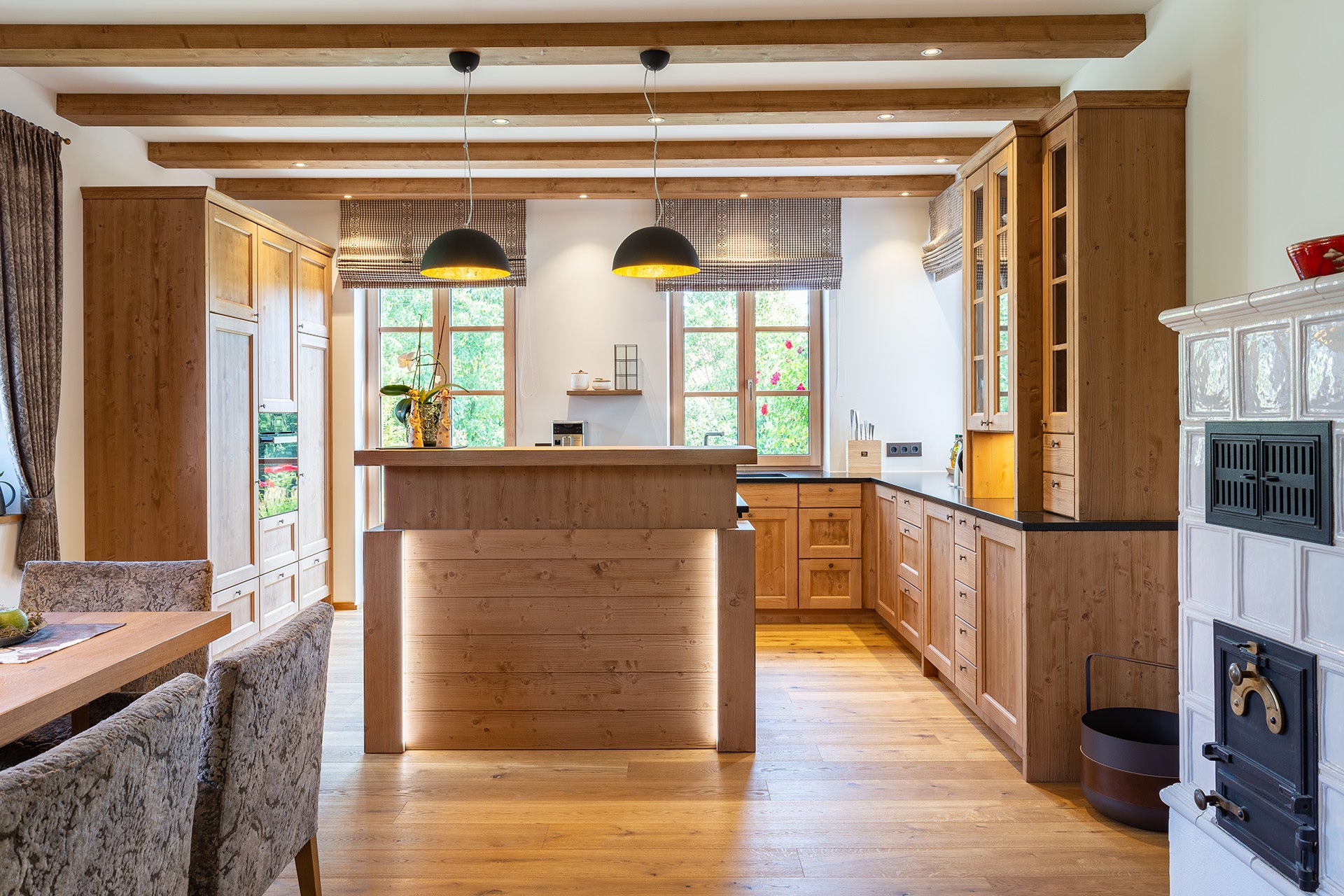 Massivholz Landhaus