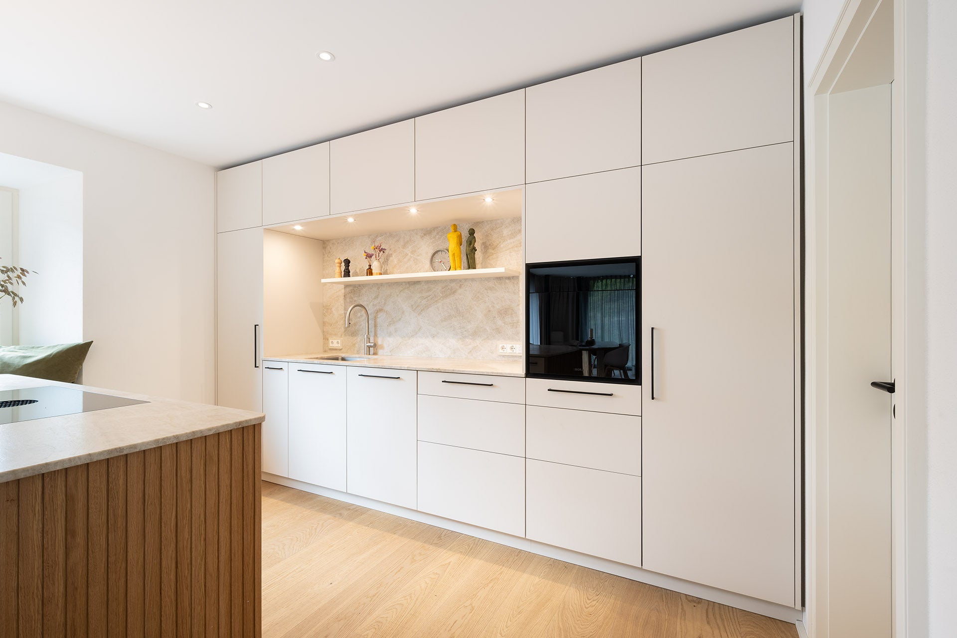 Elegante Naturküche