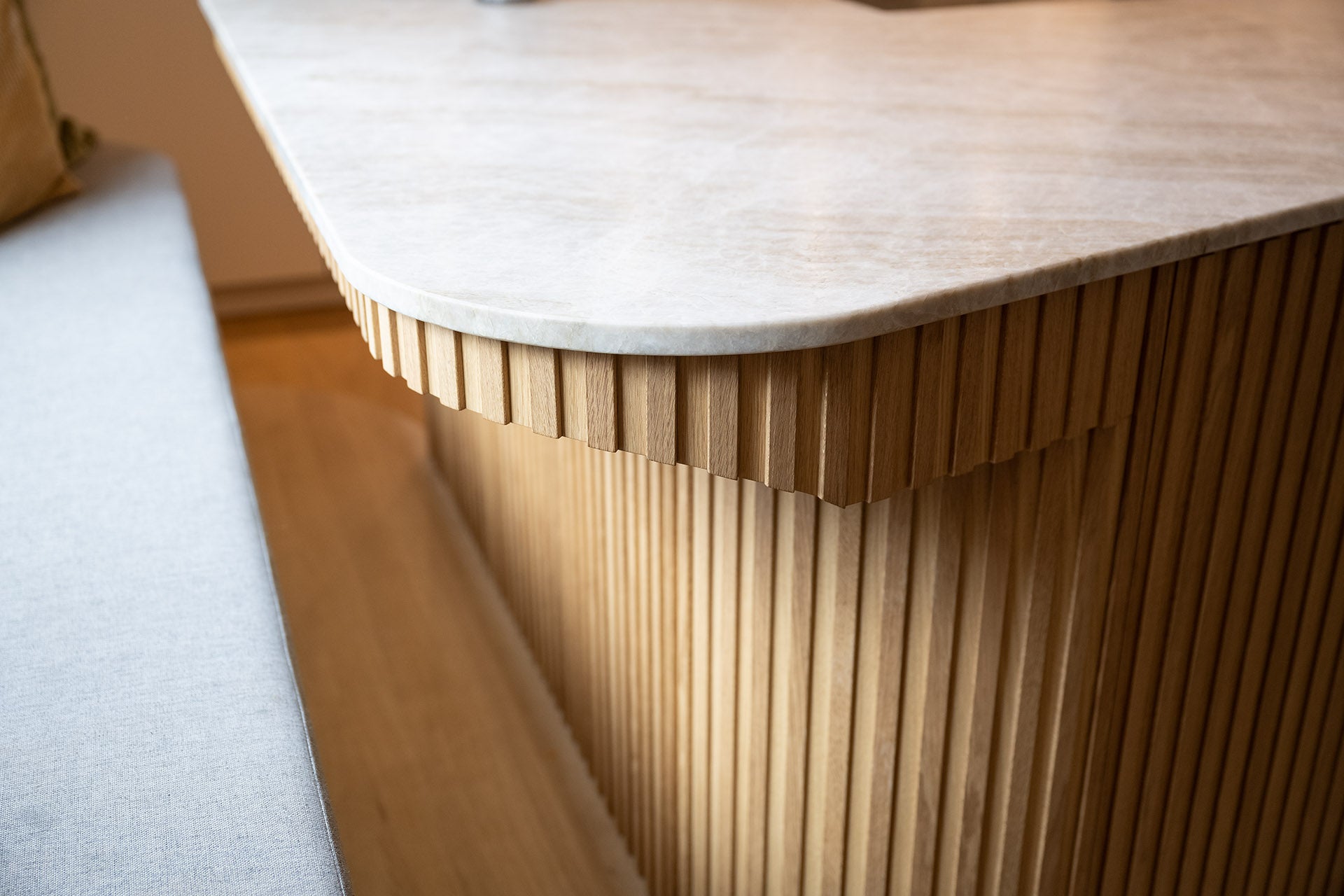 Elegante Naturküche