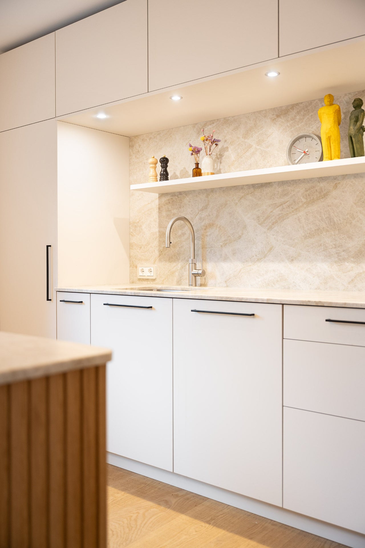 Elegante Naturküche