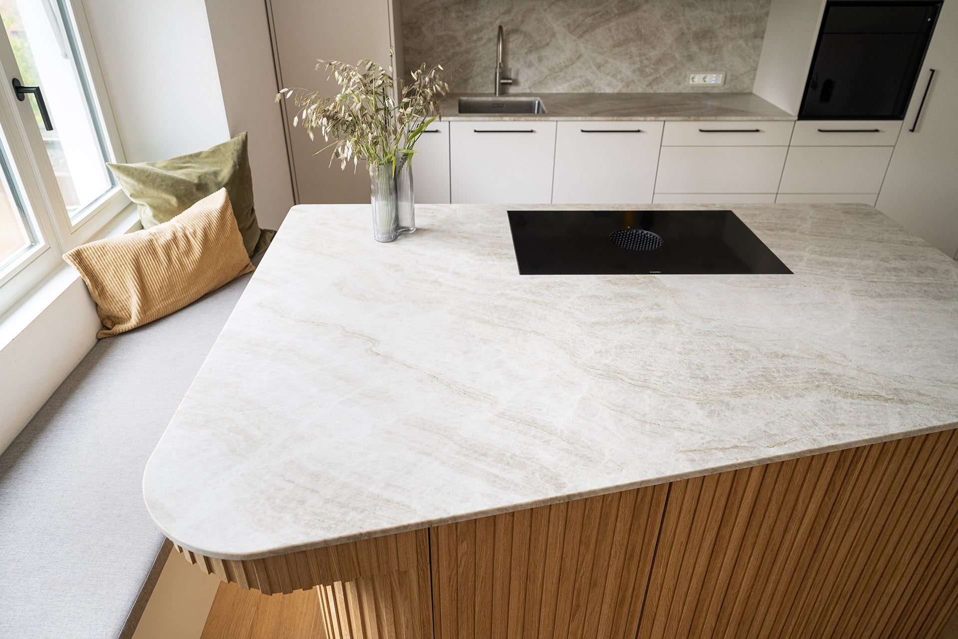 Elegante Naturküche