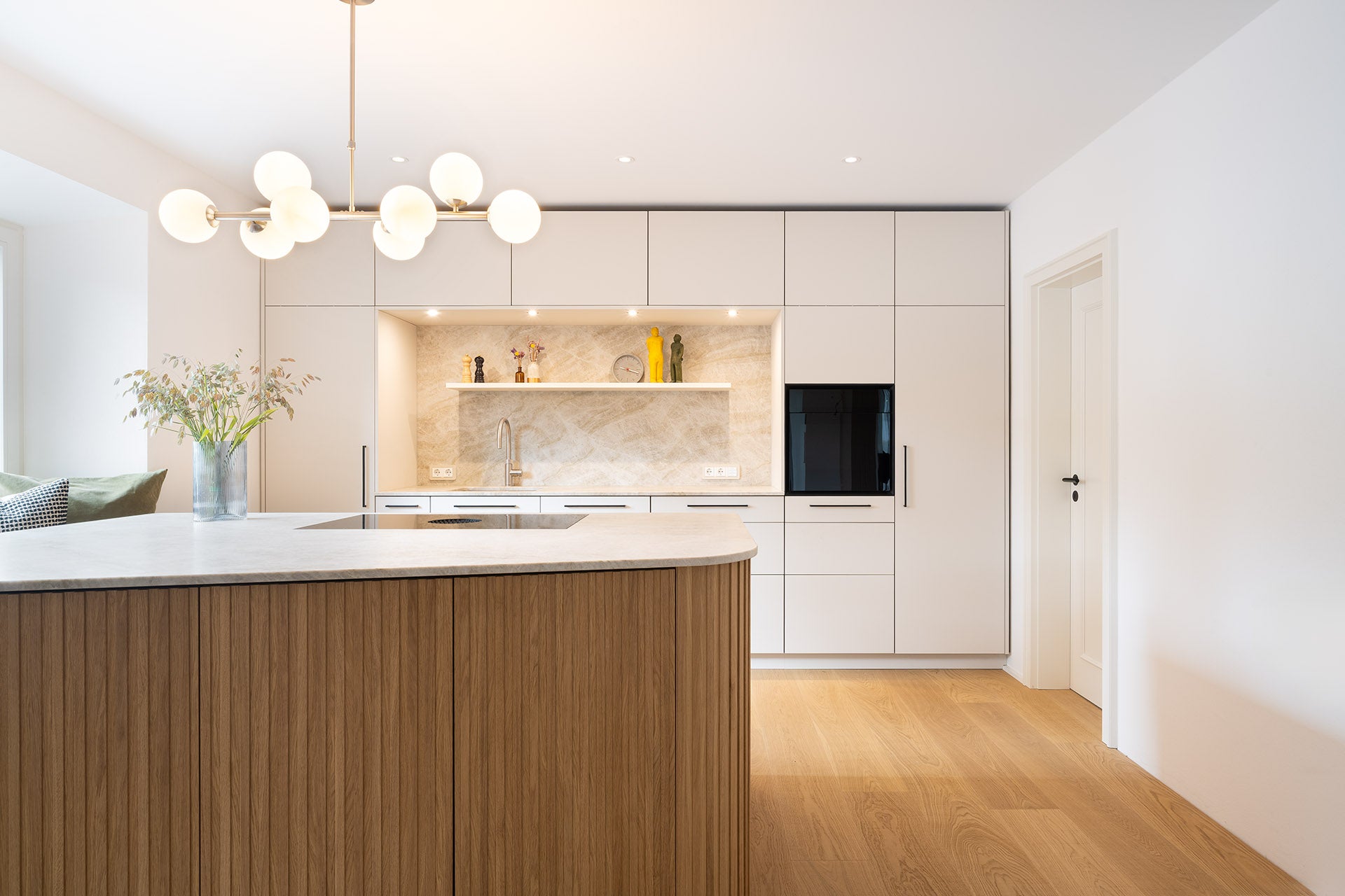 Elegante Naturküche