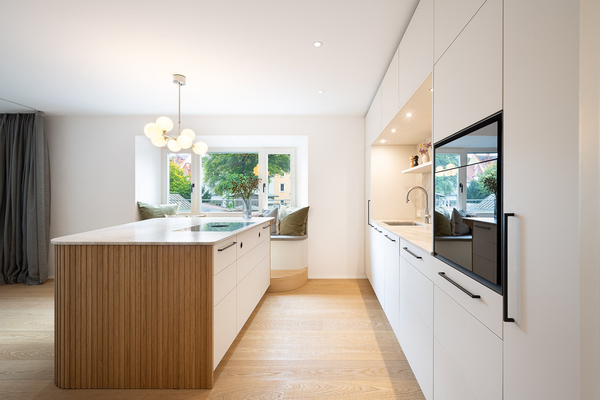 Elegante Naturküche