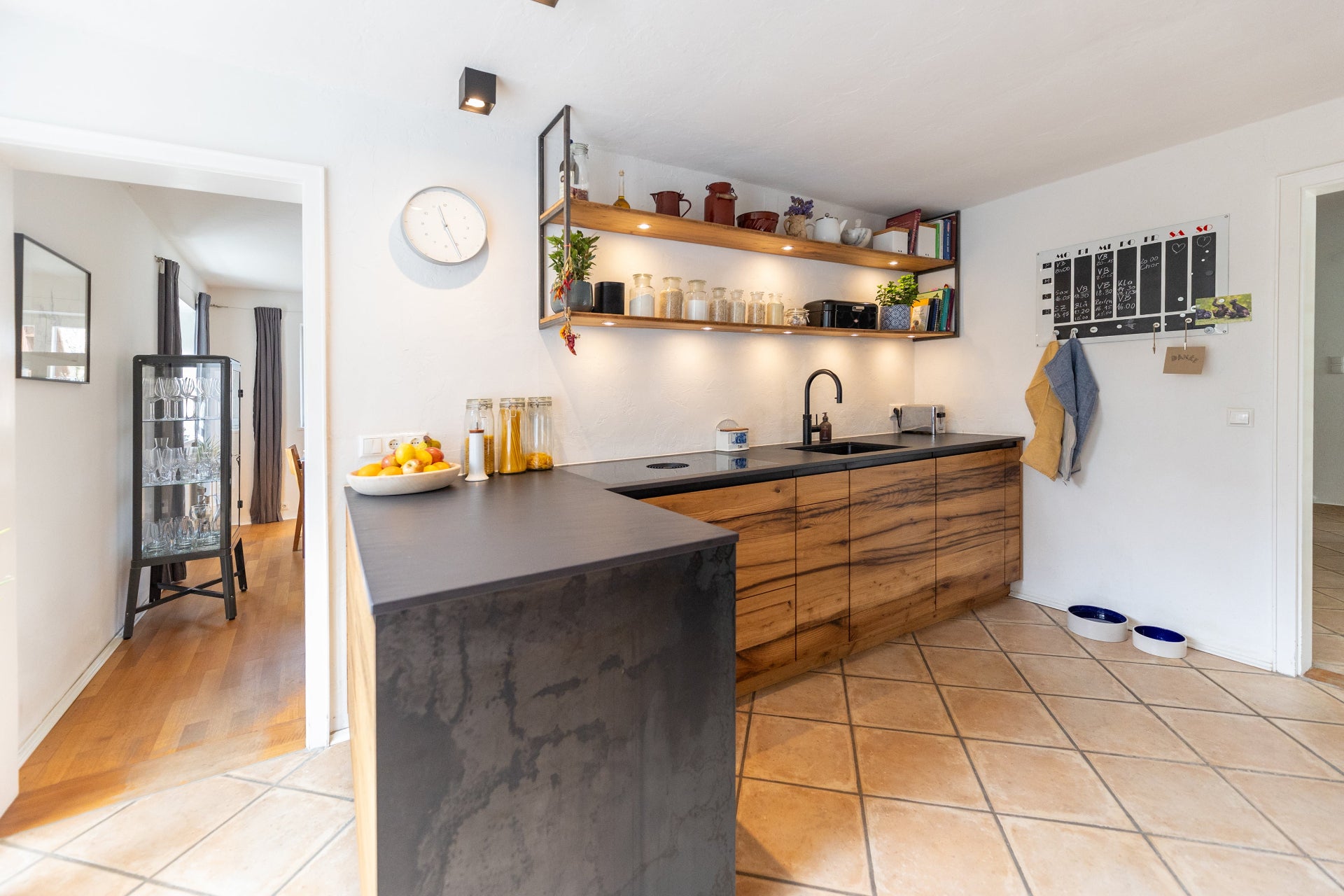 Rustikale Designküche