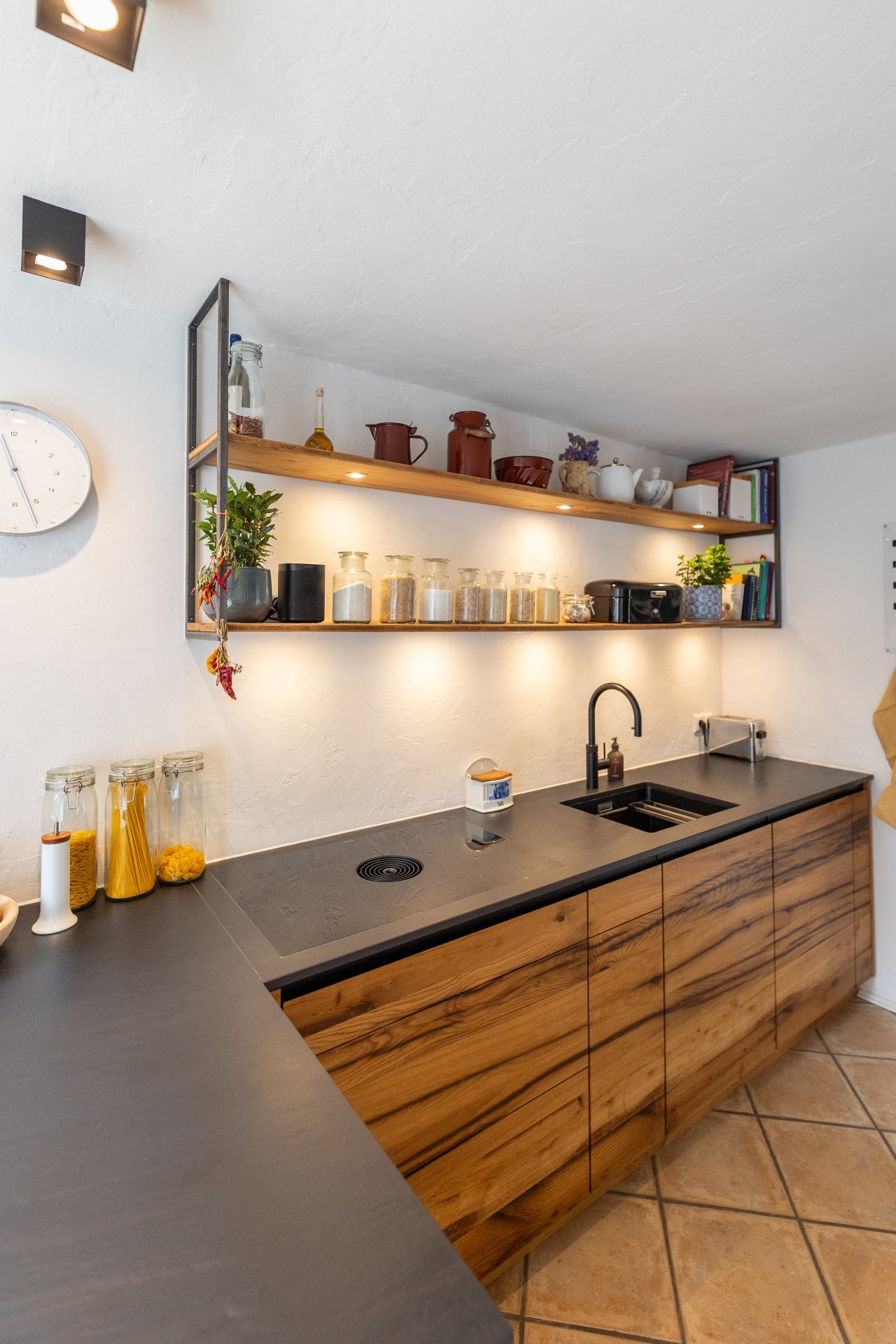 Rustikale Designküche