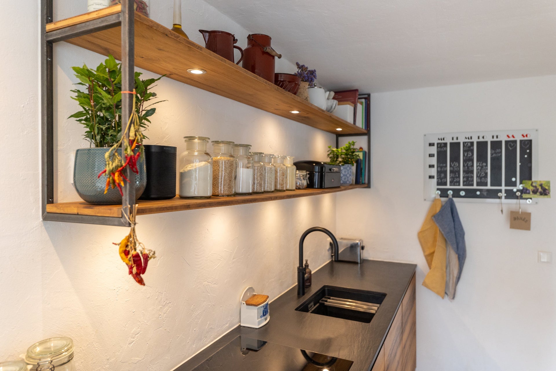 Rustikale Designküche