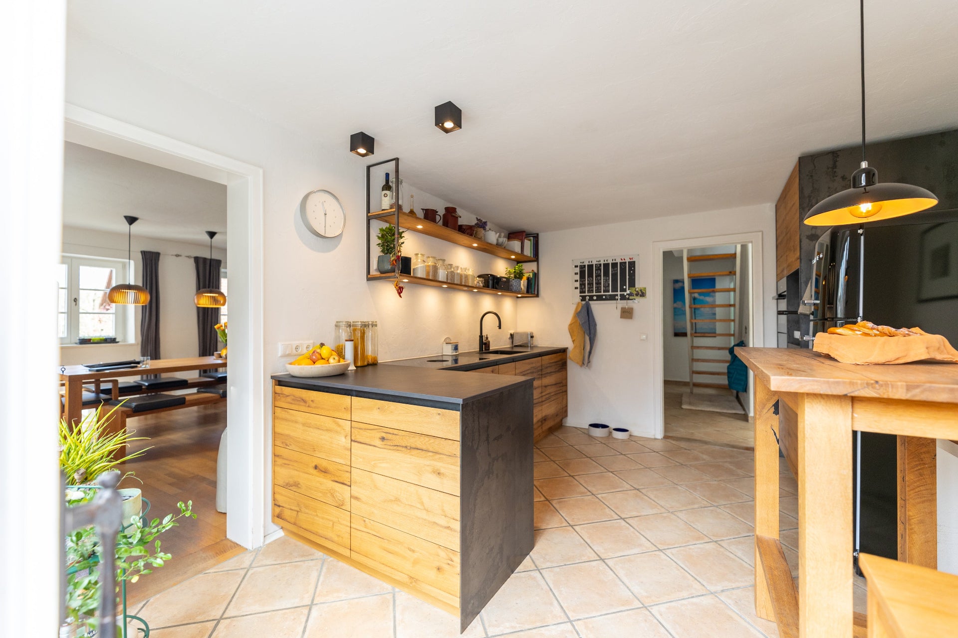 Rustikale Designküche